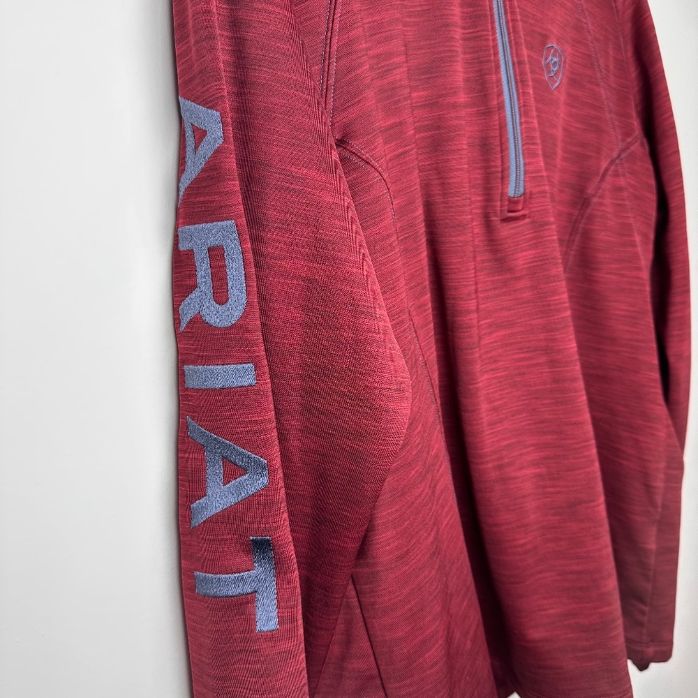 ARIAT TEK TEAM 1/2 ZIP SWEATSHIRT - Picture 3 of 8